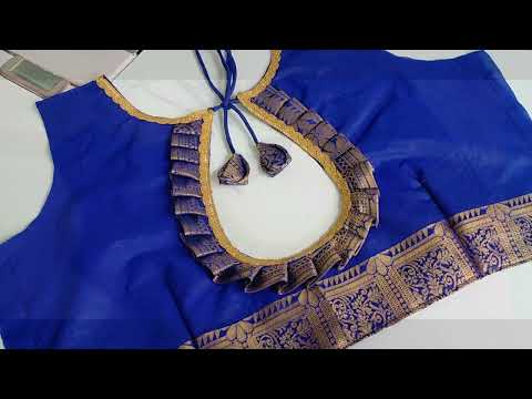 blouse designs new model / blouse back neck cutting and stitching