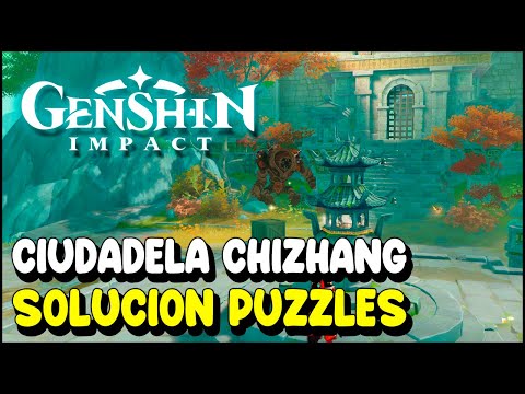 Genshin Impact CIUDADELA CHIZHANG Solución Puzzles (Fábula de ruinas olvidadas) | Actualización 4.4