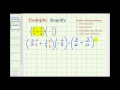 Simplifying Fractions and Operations