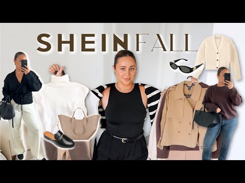 SHEIN FALL HAUL 2024 - Must-Have Wardrobe Basics, Work & Everyday Outfits & How to Dress Expensive!