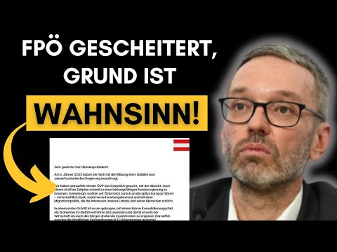 FPÖ-Koalition in Österreich gescheitert – Grund ist besorgniserregend!