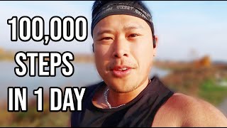 100,000 Steps In 1 Day