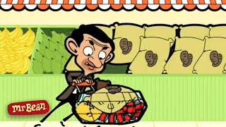 Mr Bean's Shopping List | Cartoons for Kids