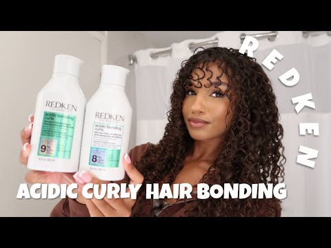 HONEST REVIEW | REDKEN ACIDIC CURLY BONDING SET | 3A/B CURLS