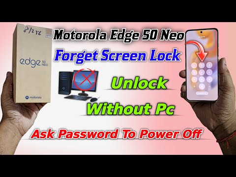 Easy Trick To Unlock Any Motorola Mobile 🔥 Motorola Edge 50 Neo Hard Reset & Remove Screen Lock