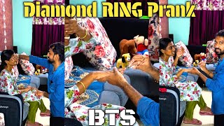 Diamond Ring Prank on Wife #bts #behindthescene