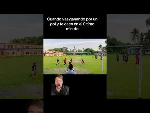 Lo que hace este portero en los últimos minutos de partido #futbol #reels