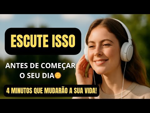ESCUTE ISSO ANTES DE COMEÇAR O SEU DIA | A Força Que Te Faz Vencer Gigantes