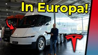 Er fährt – Der Tesla Semi Truck ist in Europa!
