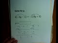 Solving Multi-Step Equations in One Variable