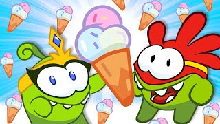 Om Nom Stories - Hujan Aiskrim🍦 ( Supernoms )  |  Kartun Lucu Untuk Kanak-kanak