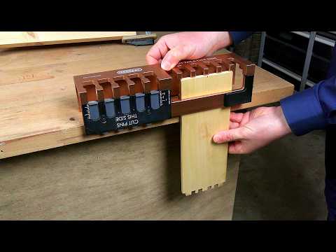 How to make drawer Joints with a Dovetail Jig for plunge router