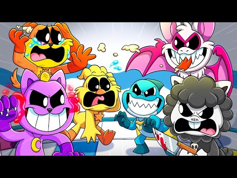 SMILING CRITTERS Vs. NIGHTMARE CRITTERS! Poppy Playtime 4 Animación