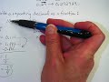 Converting Repeating Decimals to Fractions