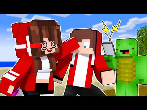 Maizen : Mikey Mind Control JJ And JJ Sister - Minecraft Animation