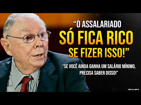 Quando um BILIONÁRIO decide te ensinar a GANHAR DINHEIRO! 10 LIÇÕES DE OURO! Charlie Munger  Dublado