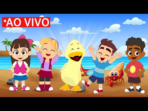 🔴AO VIVO🔴- Música Infantil Para Crianças - Coletânea Infantil