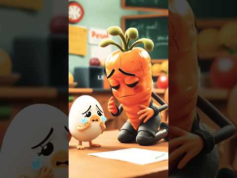 ¿Qué será del huevito cuando crezca? 🥚😂 ¡El final te sorprenderá! #cuentosinfantiles #viralshorts