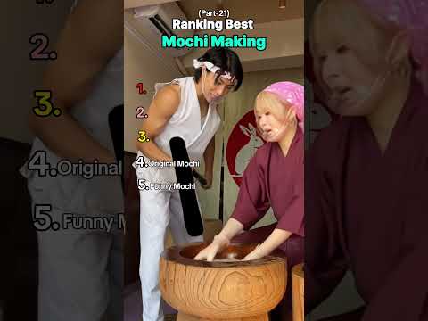 Ranking Best Mochi Making - Part 21 #shorts #usa