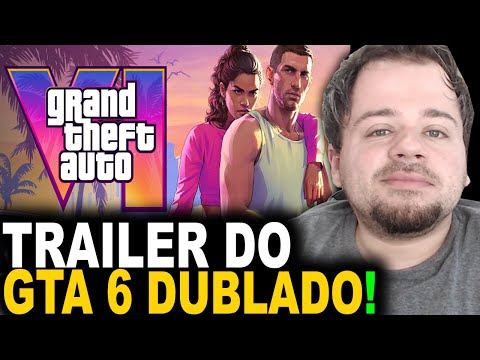 REACT TRAILER DO GTA 6 DUBLADO