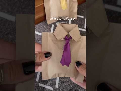 Gift wrap diy from old shopping Bag #diy #hack #craft #giftwrap