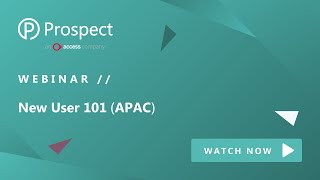 Webinar // Series 8: New User 101 (APAC)