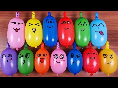 Fluffy Slime with Funny Balloons Satisfying ASMR #3312