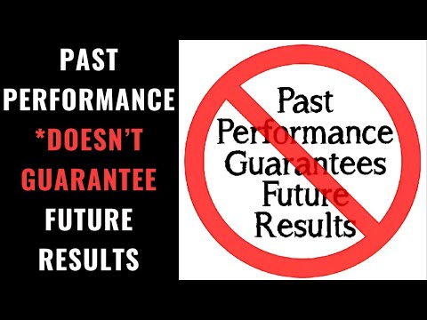 Past Performance Is *NOT Indicative of Future Results