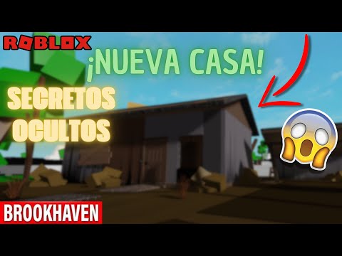 ¡NUEVA ACTUALIZACION BROOKHAVEN! *NUEVA CASA* SECRETOS OCULTOS ✅😱