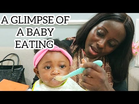 Feeding A 7 Month Old Baby|| A Glimpse Of #how I Breastfeed A Seven Month Baby