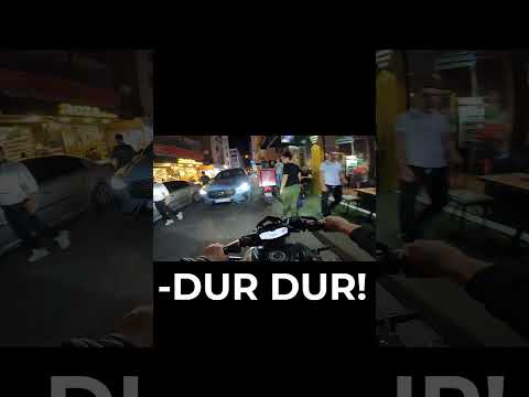 POLİSLERDEN KAÇTIM ! #motorcycle #bike #gopro #motovlog #yamaha #bikelife