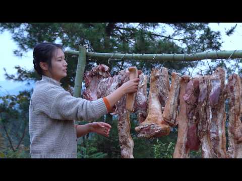 Smoked Pork Can Be Stored for 300 Days without a Refrigerator!