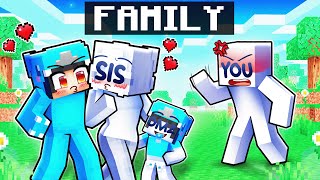 Your Twin Sister Have a Family in Minecraft!