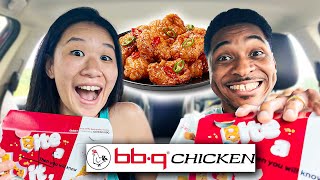 Trying Korean Deep Fried Chicken For The First Time