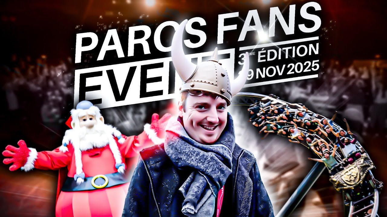 Je Découvre le Parc Astérix à Noël pendant le Parc Fan Event 2025 !