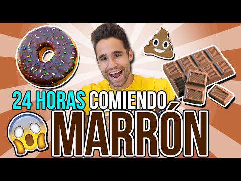 24 HORAS COMIENDO MARRÓN - All day eating brown food MAYDEN