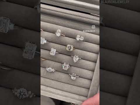 Box Full Of Diamond Engagement Rings