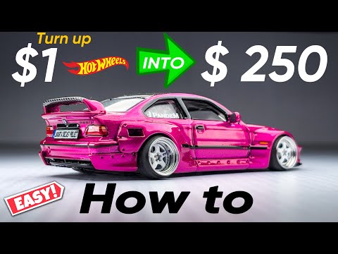 How to custom your Hot Wheels easily, you can do it yourself