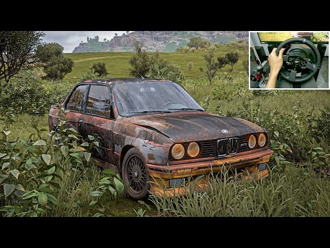 Rebuilding BMW M3 E30 (820HP V10 Swap Engine) - Forza Horizon 5 | Thrustmaster T300RS gameplay