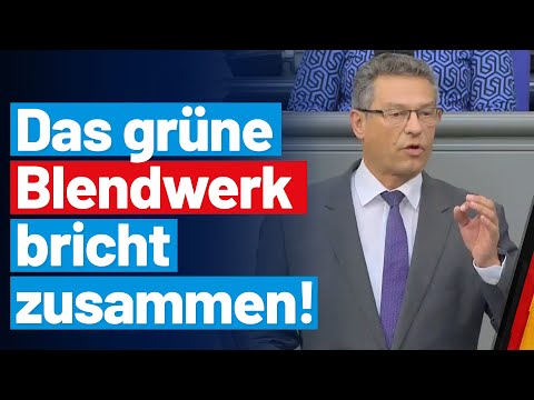 Das grüne Blendwerk bricht zusammen! Wolfgang Wiehle - AfD-Fraktion im Bundestag