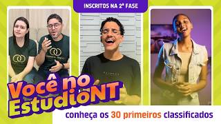 Descubra os 30 primeiros inscritos na 2ª FASE do concurso Você No EstudioNT | Gravadora Novo Tempo