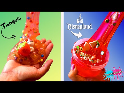 Slime de Disneylandia VS Tianguis (Barato VS Caro) -  Supermanualidades