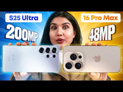 S25 Ultra Vs iPhone 16 Pro Max Camera - 1000 Clicks Later!