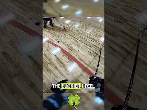 New hockey player GETS LUCKY! 🍀