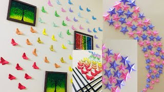 Paper Craft | How To Make Paper Butterfly | Paper Star | Wall Decor | DIY