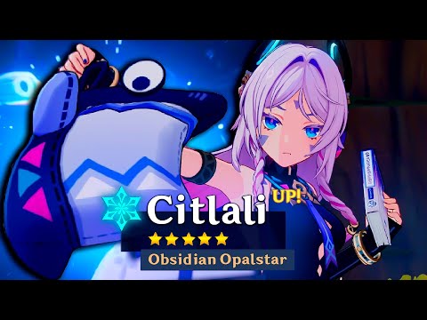 A CITLALI VAI SUMIR DO GENSHIN COM CERTEZA PQ ELA É BOA E É CRYO KKKKKK (BUILDANDO ELA DO ZERO)