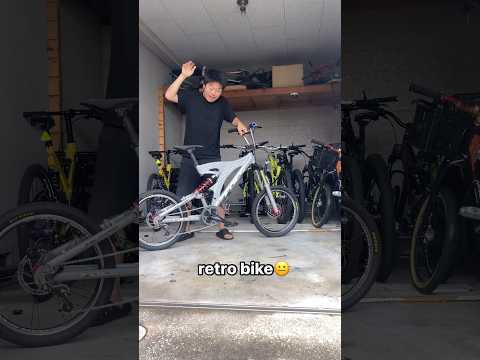 Modern bike VS Retro bike. MTB suspension test. #mtb