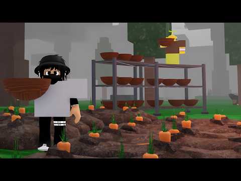 SOBREVIVI 99 NOCHES EN EL BOSQUE COMIENDO ZANAHORIAS (RETO VEGETARIANO) ROBLOX