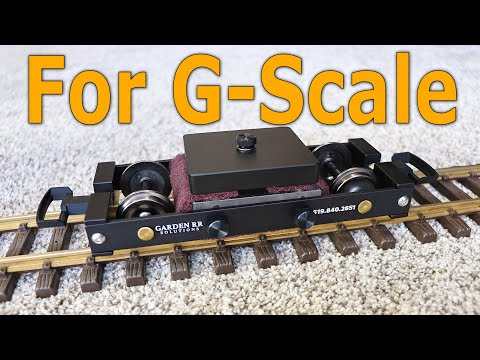 This Track Cleaning Car for G-Scale Model Railroads Has A Brilliant Design!