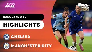 Chelsea v Manchester City | Highlights | Barclays Women's Super League 2025/26